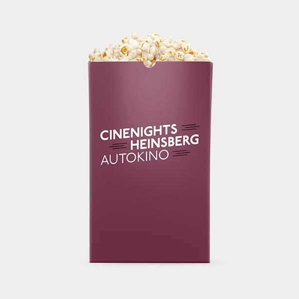 Cinenights Heinsberg Autokino Popcorn Schachtel